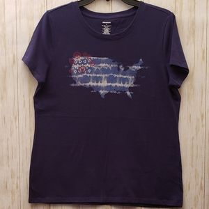 Five Star USA Graphic T-shirt,Sz M